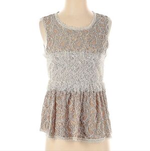 Hazel Lace Top in Cream